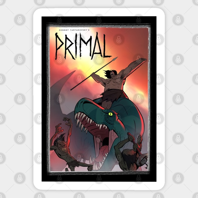 Primal Sticker by Ladycharger08